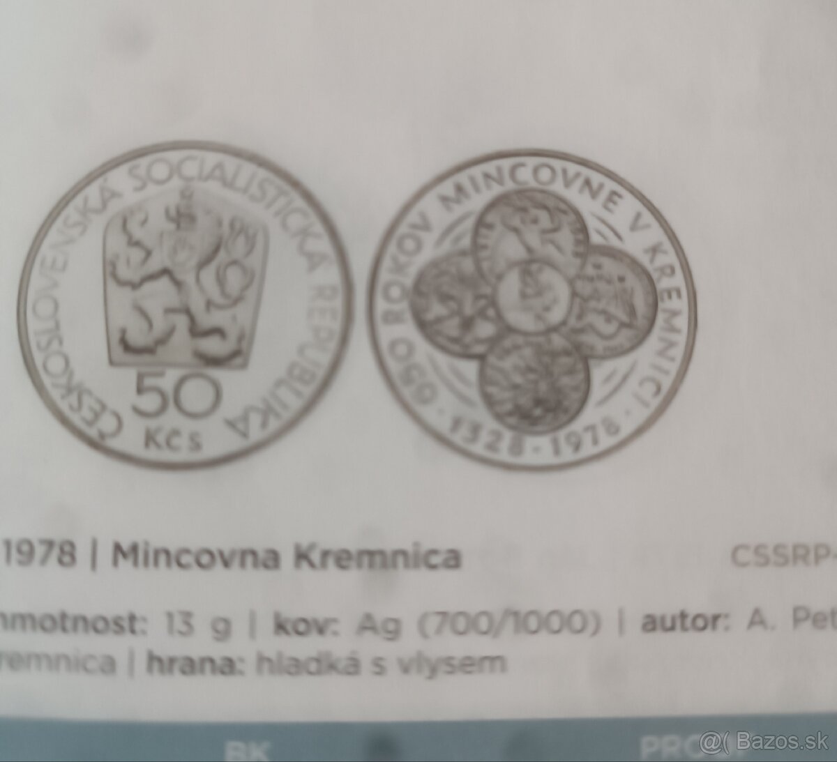 Československé striebro - 5