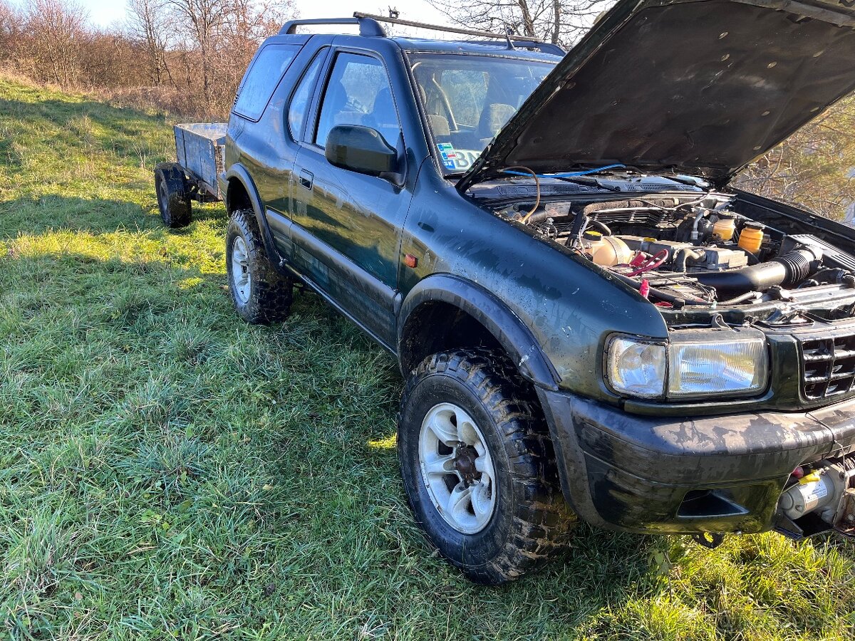Opel Frontera 2.2 DTI – zdvihnutá, navijak, off-ro