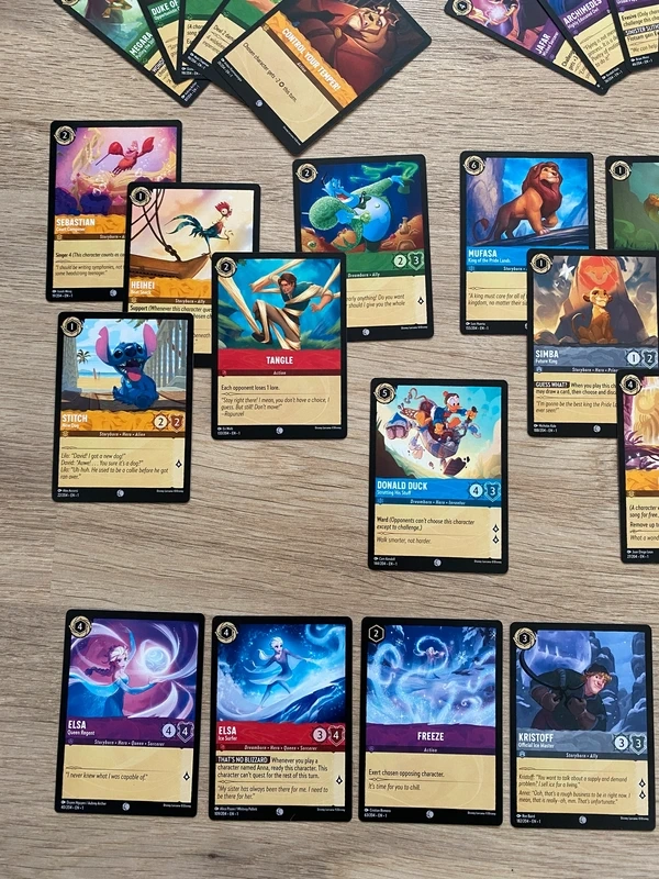 Disney Lorcana kartičky 60 ks + Pokémon podložka - 5