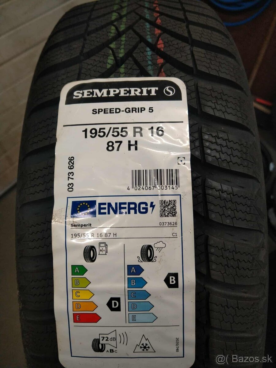 Zimná sada alu R 16 OPEL CORSA F,PEUGEOT 208,CITROEN C4. - 5