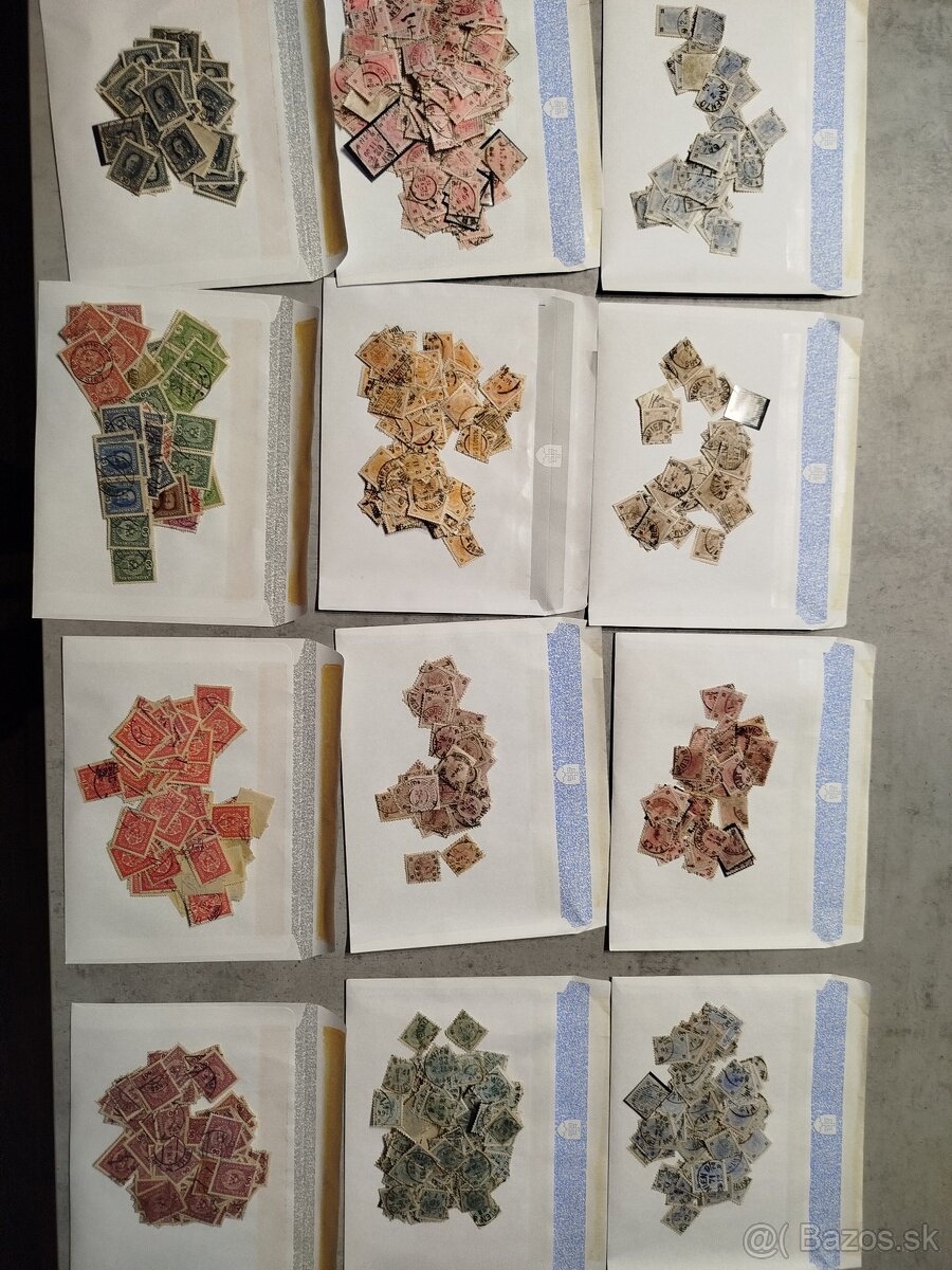 staré Rakúsko (r.1890-1935) - plná krabica známok - 5