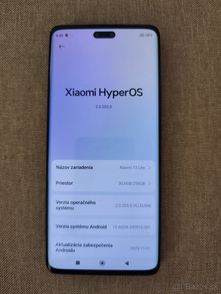 Predám Xiaomi Mi 13 Lite - 5