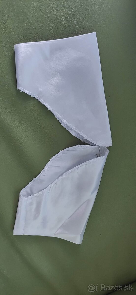 detské šaty biele - 5