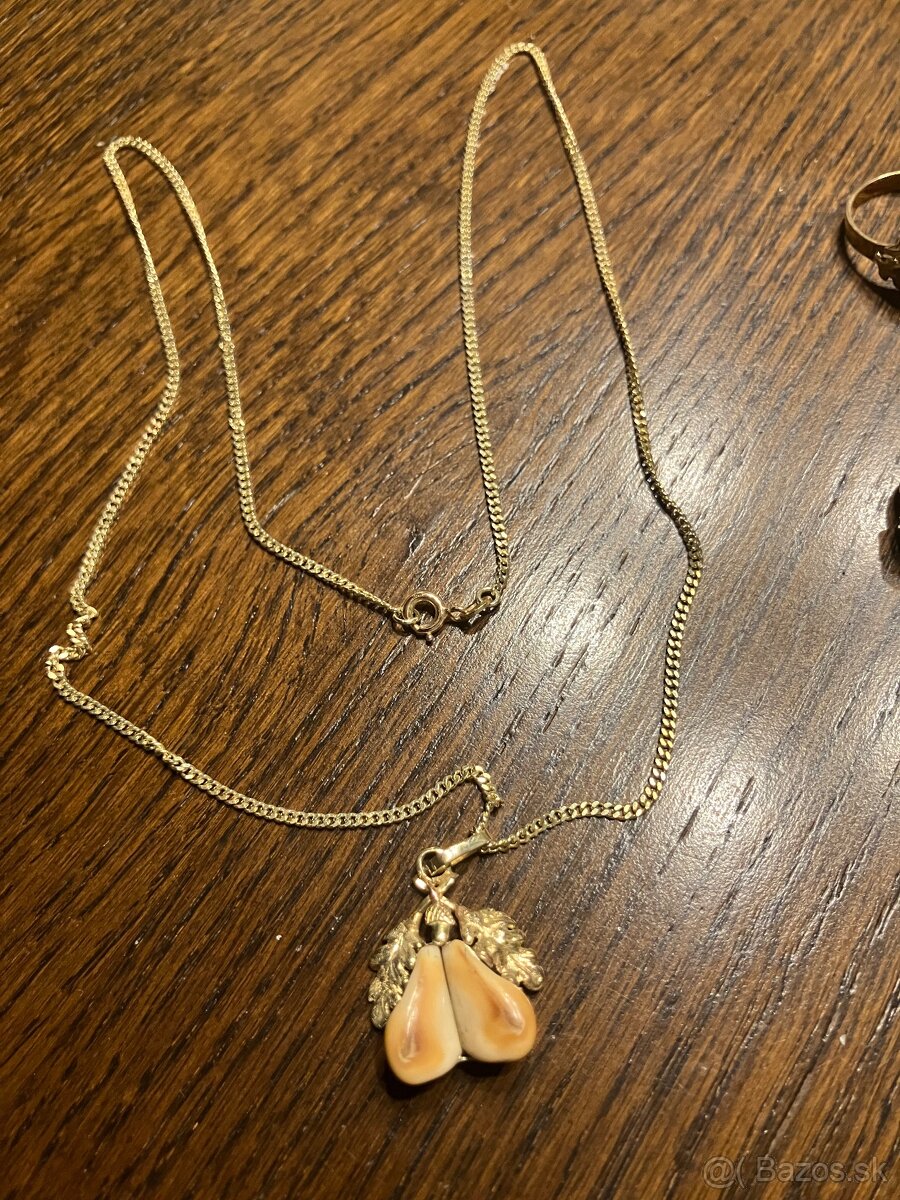 Set zlatych šperkov- grandle - 5