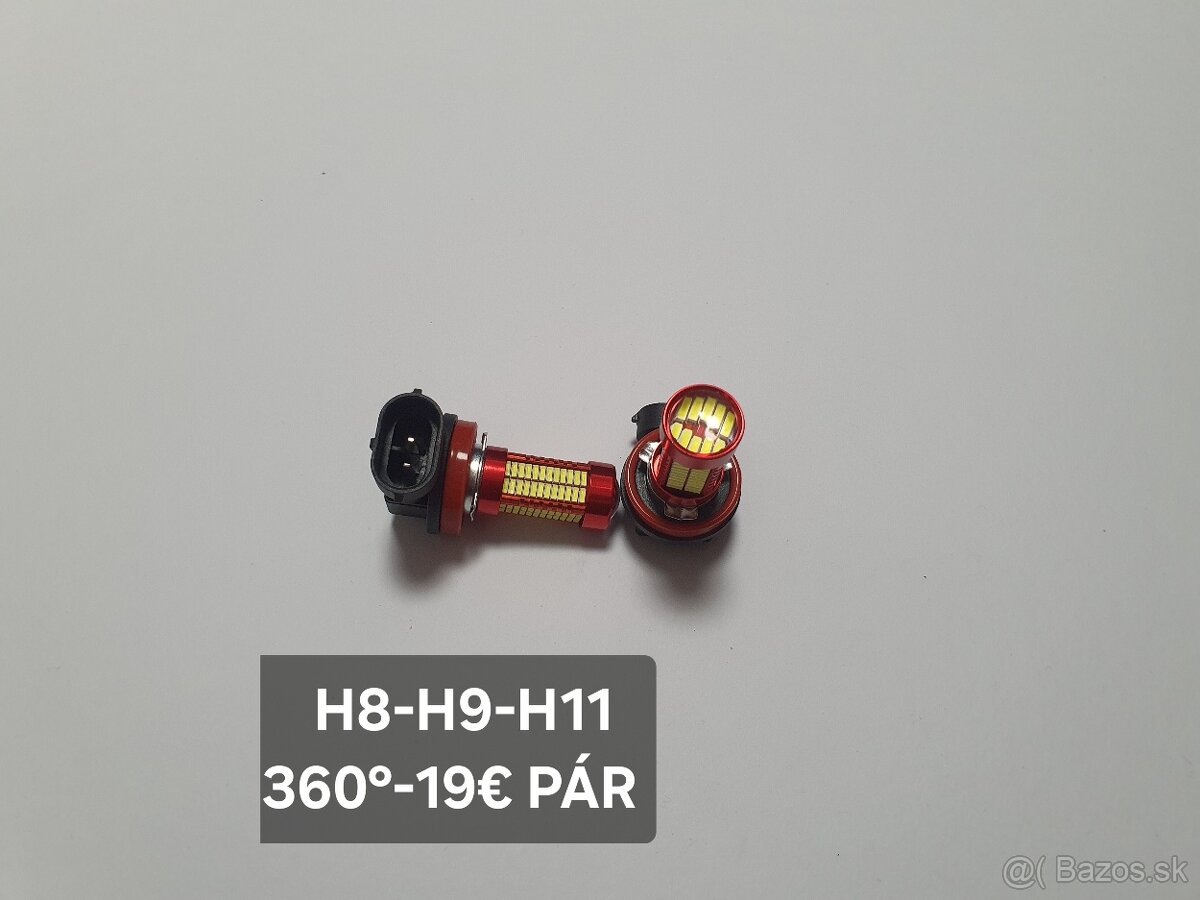 LED - AUTO 360°,aj ine Led, Adaptery H7, Diagn.zariadenia - 5