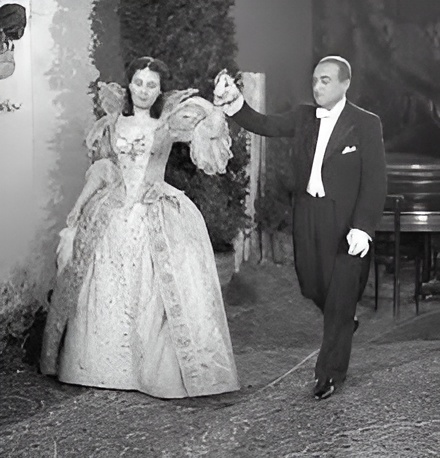 Lída Baarová, autogram na propagační fotografii, 30. léta - 5