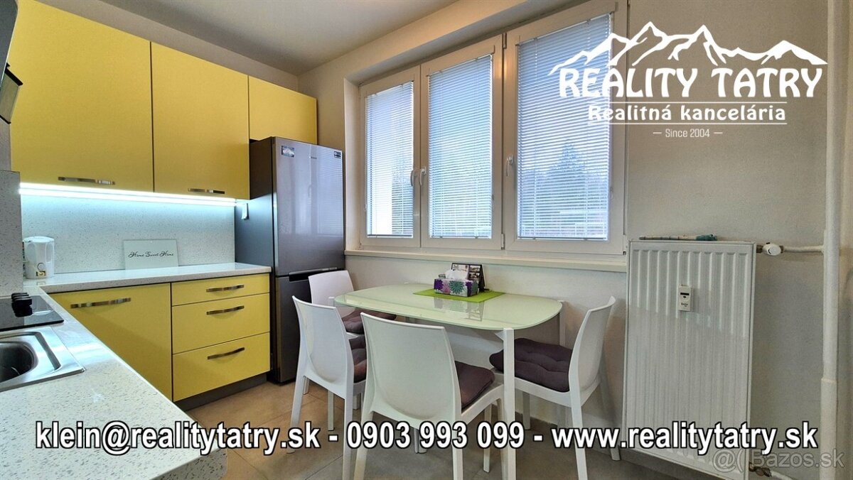 Byt 2 izbový s loggiou Vysoké Tatry, Dolný Smokovec TOP STAV - 5