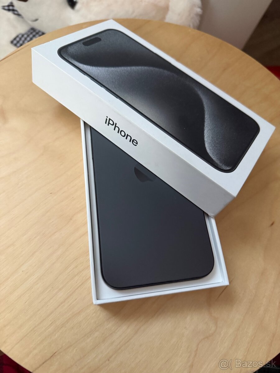 Predám iPhone 15 Pro Max, 256 GB, čierna farba - 5