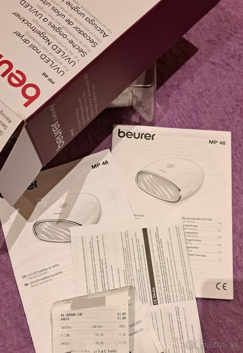 UV lampa - nail tips - gél laky - 5