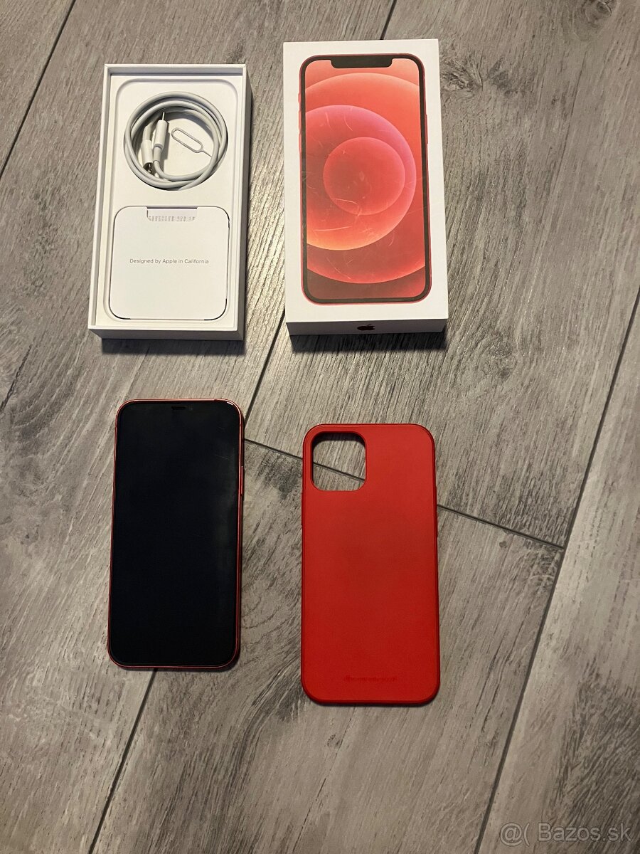 iPhone 12, 64GB, red - 5