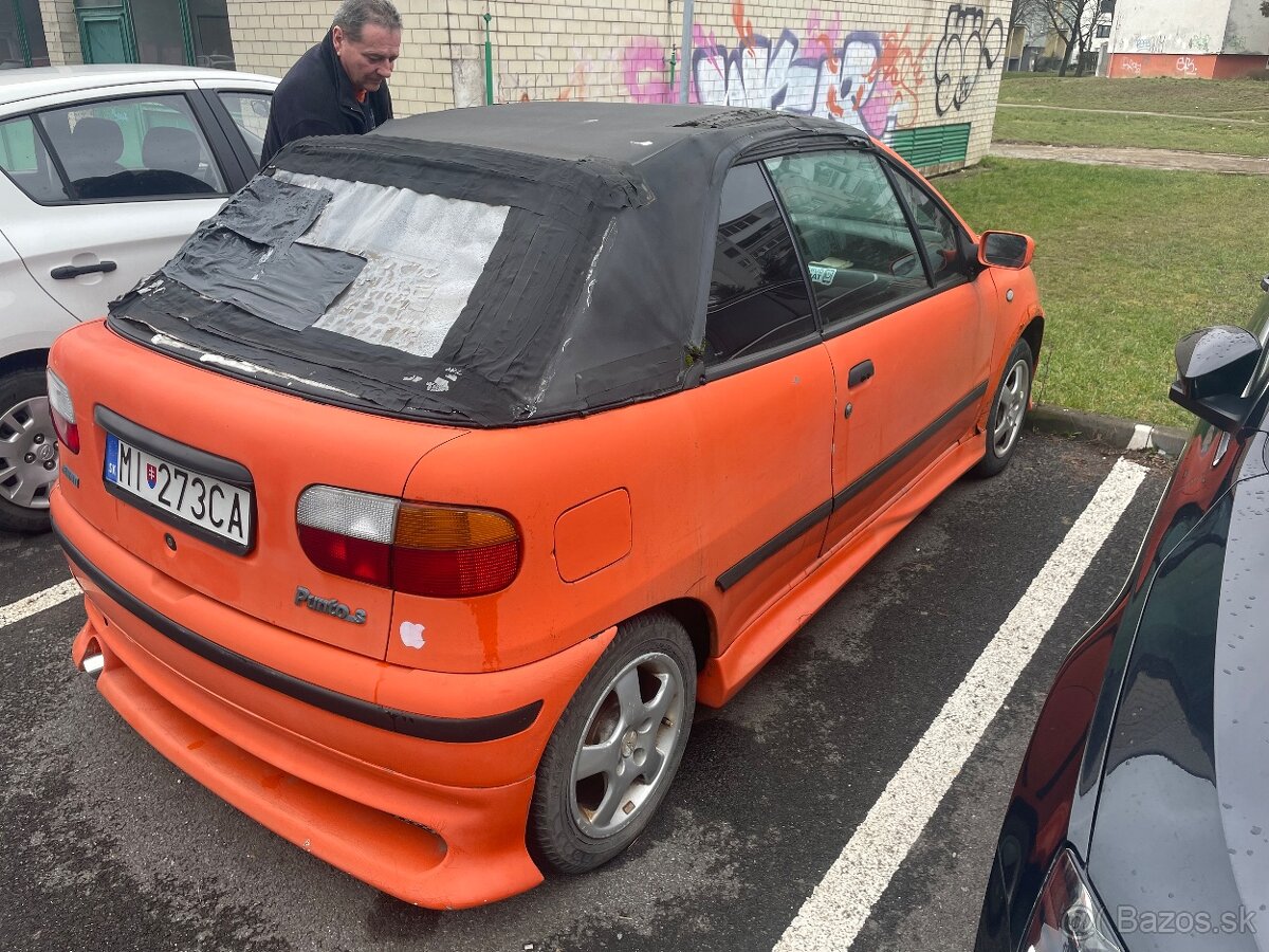 Predám Fiat puntoS kabriolet - 5