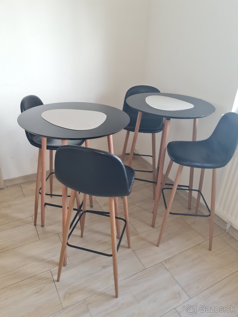 Barový stôl so stoličkami - 5
