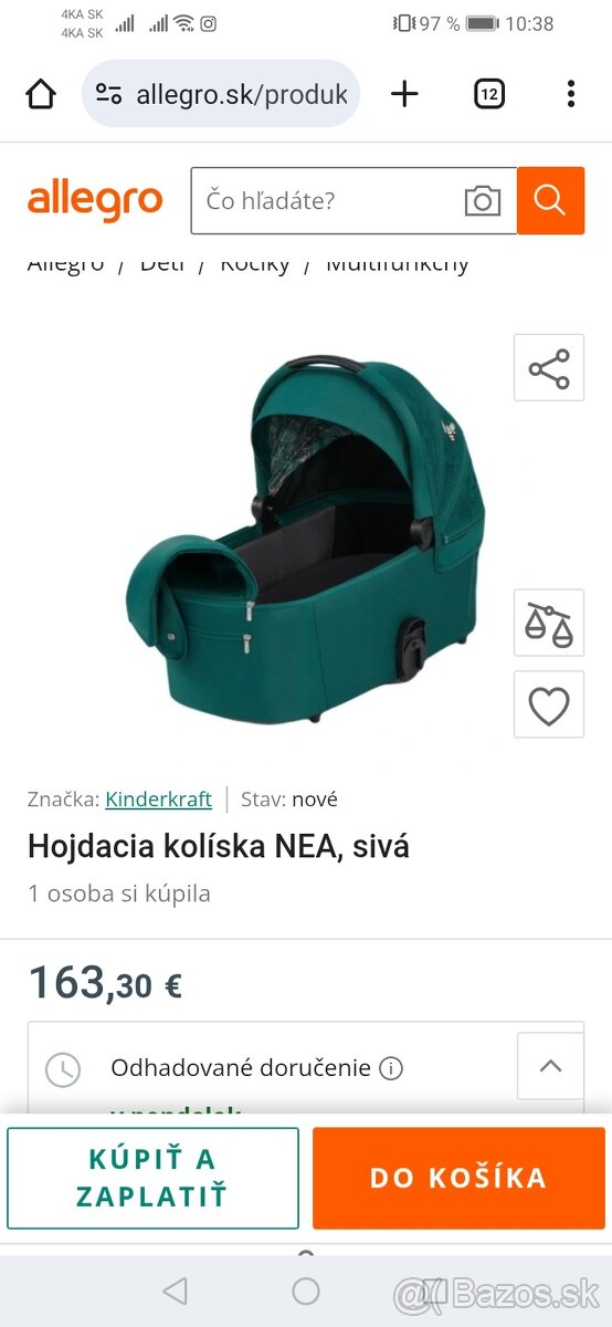 Kočík Kinderkraft nea - 5