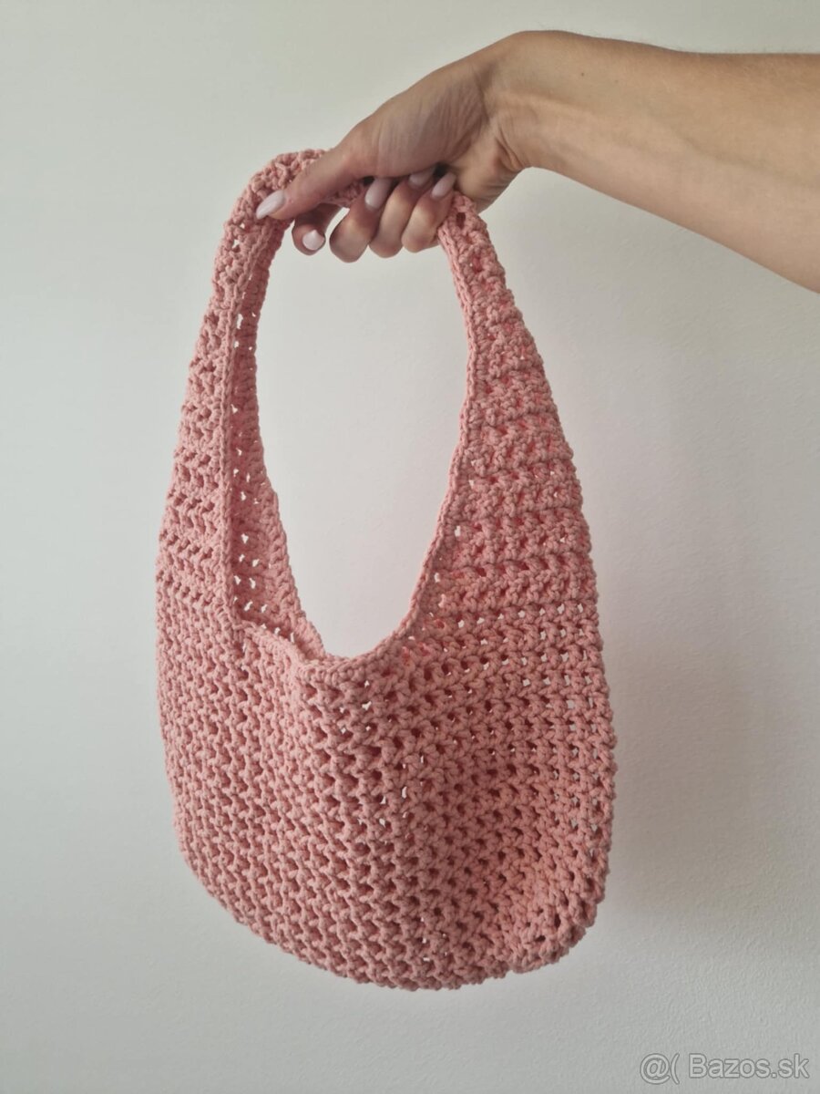 Handmade - pletena taska - 5