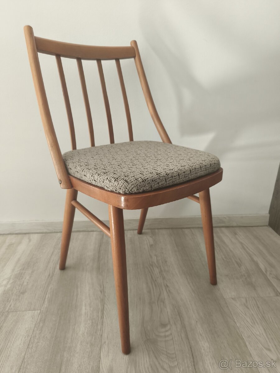 Set 4 art deco stoliciek - 5