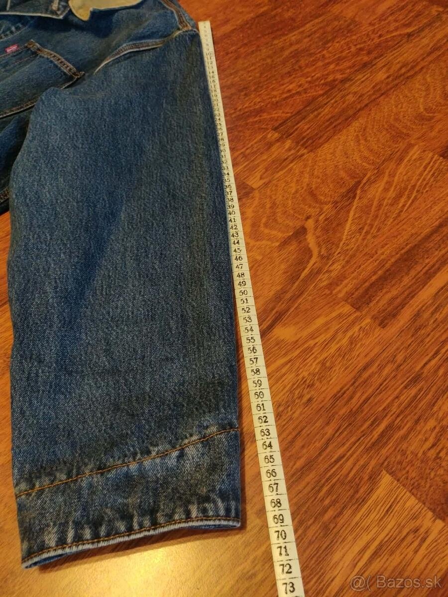 Levi’s Premium džínová bunda / worker (chore) jacket – L - 5