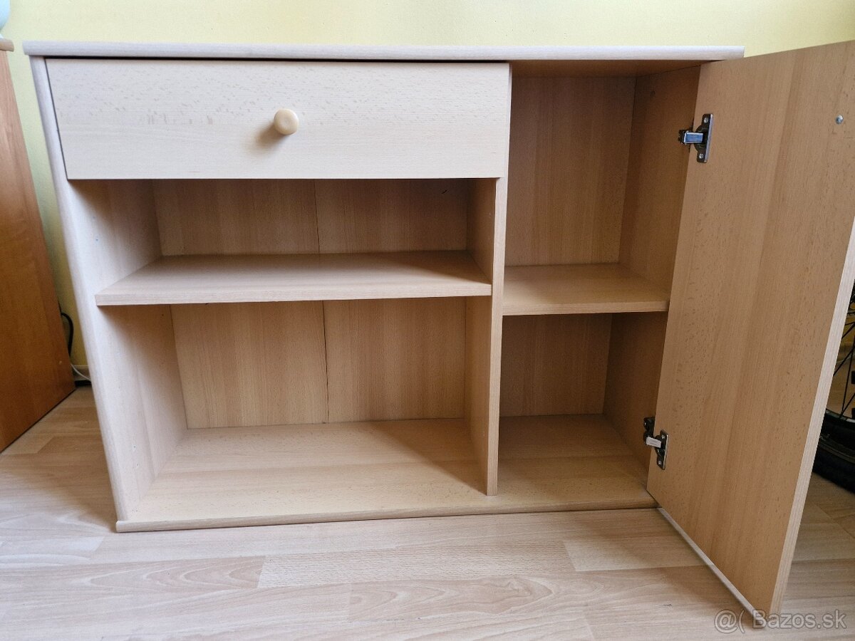 Policový regál a komoda - 5