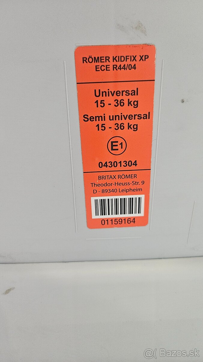 Autosedačka Britax-Römer KidFix XP - 5