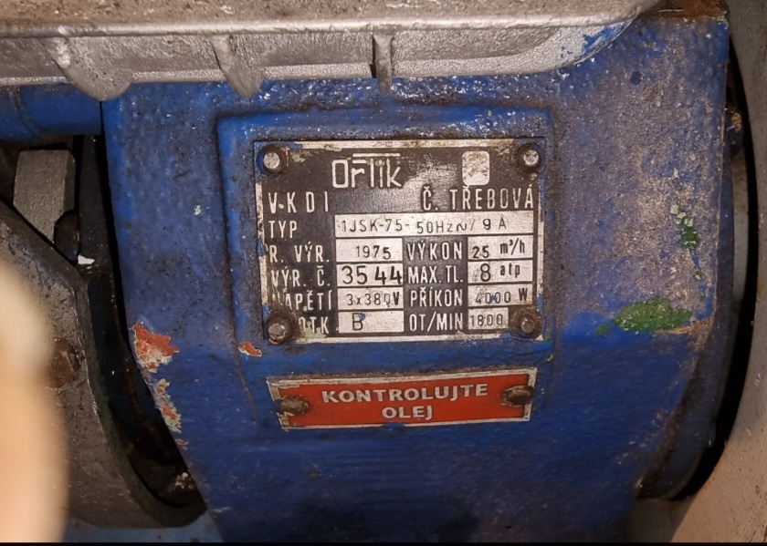 Predam kompresor orlik 1 JSK 75 - 5