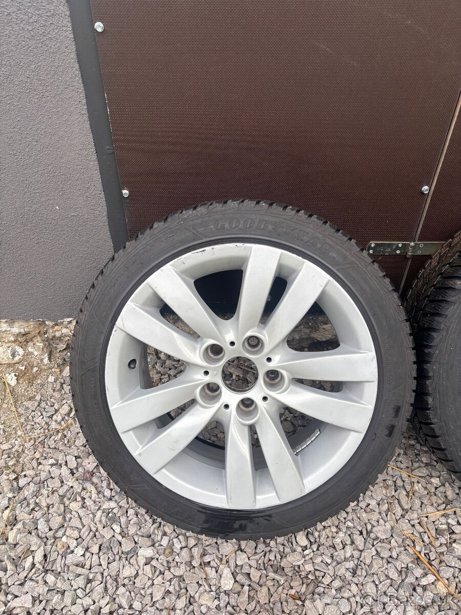 BMW disky 5x120 r17 pneu 225/45 r17 zimné - 5