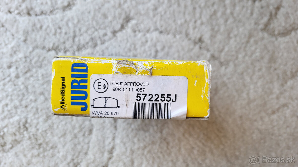 Predam nove predne brzdove platnicky Jurid na Toyotu - 5