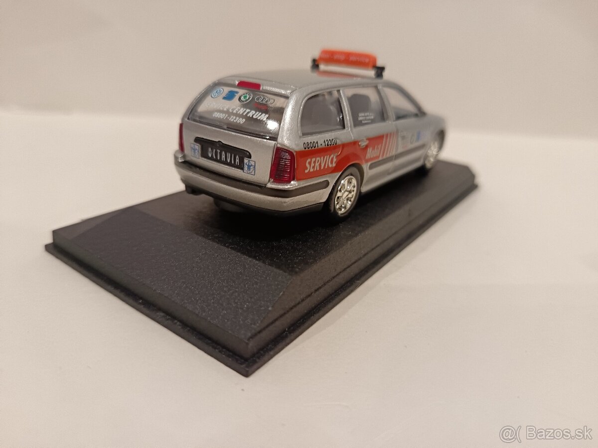 Škoda Octavia combi Servis mobil,1:43,Kaden - 5