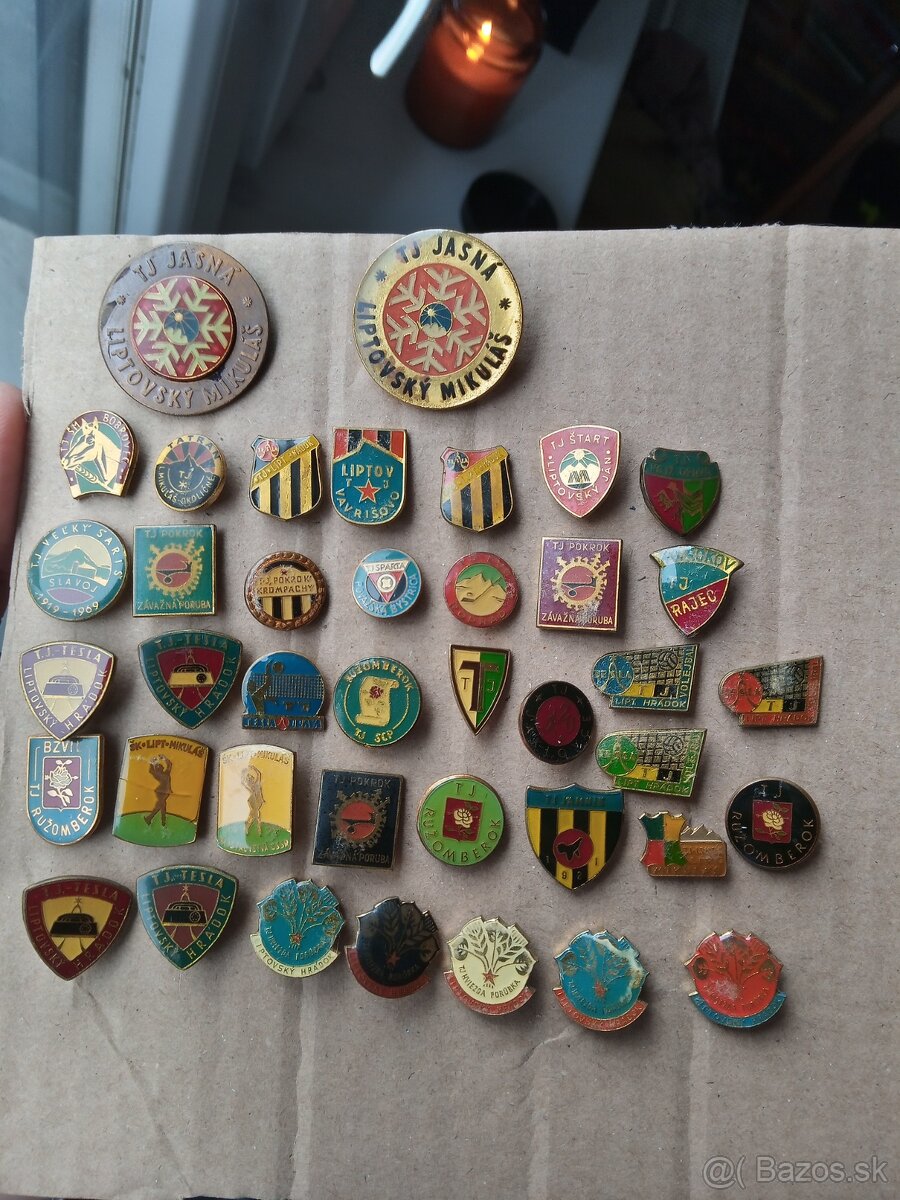 Odznaky Telovýchovna jednota.TJ.Slovenske. - 5