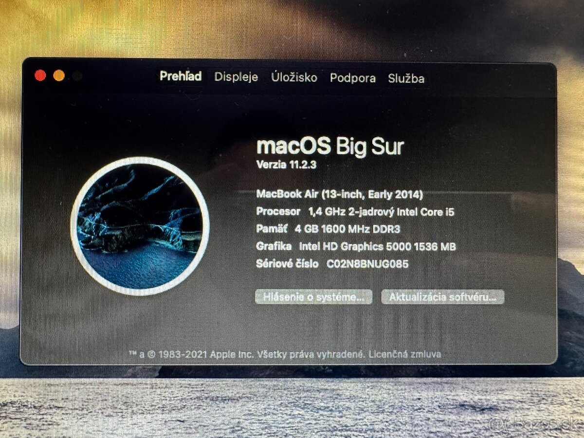 MacBook Air 13” Early 2014 – i5, 4GB, 128GB - 5