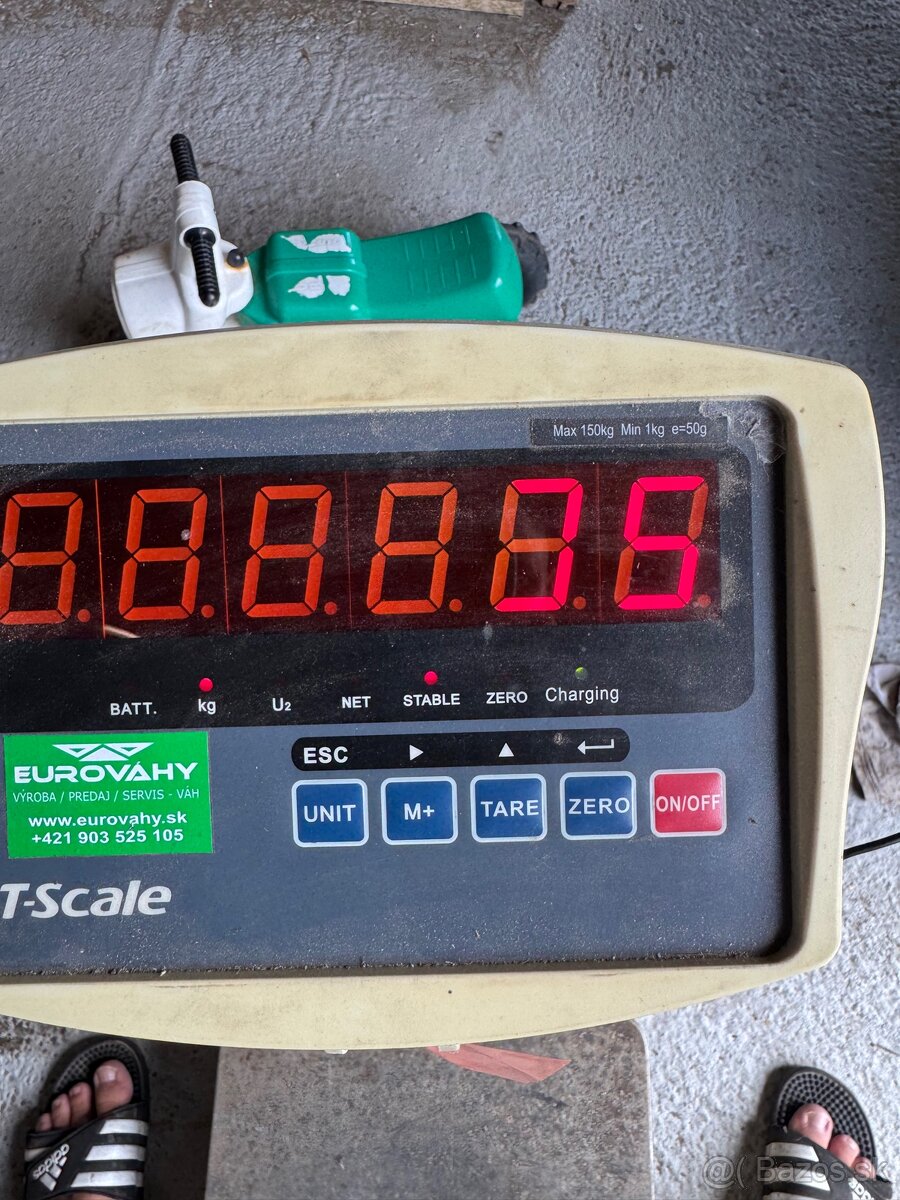 Digitálna plošinová váha - 5