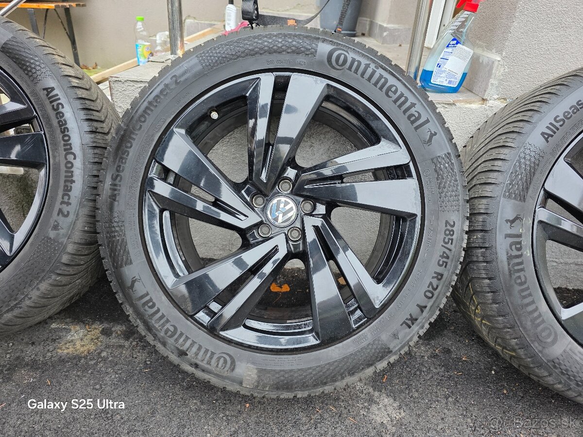 Celorocne kolesá VW Touareg Nevada 5x112 r20 285/45 r20 - 5
