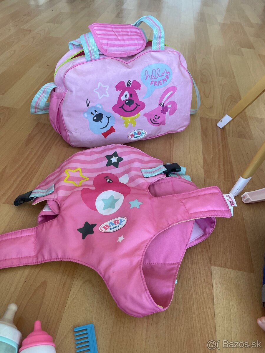 2 Bábiky babyborn, kočík a príslušenstvo - 5