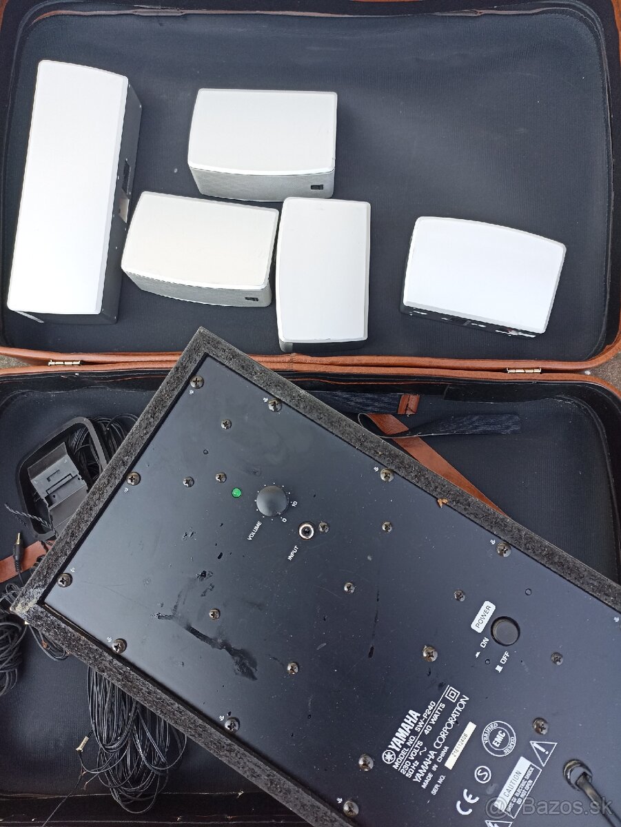 YAMAHA+AKTIV WOOFER+SURROUND 4KS+CENTER - 5