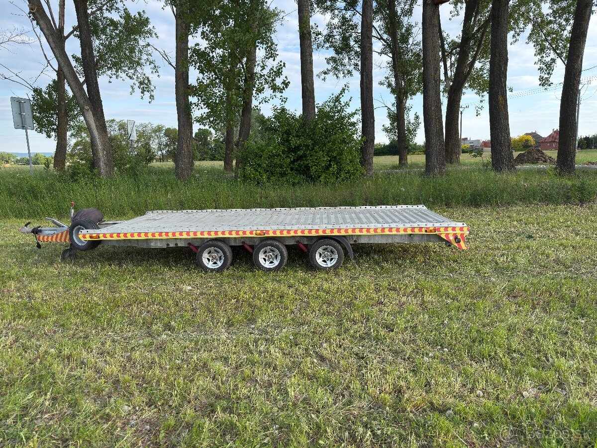 Prenájom privesný vozík / autoprepravnik / autoodťahovka - 5