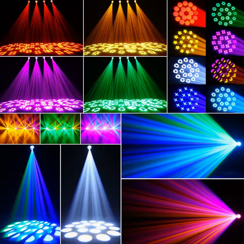 LED Otočné hlavy Spot Prism Head 150W - 5