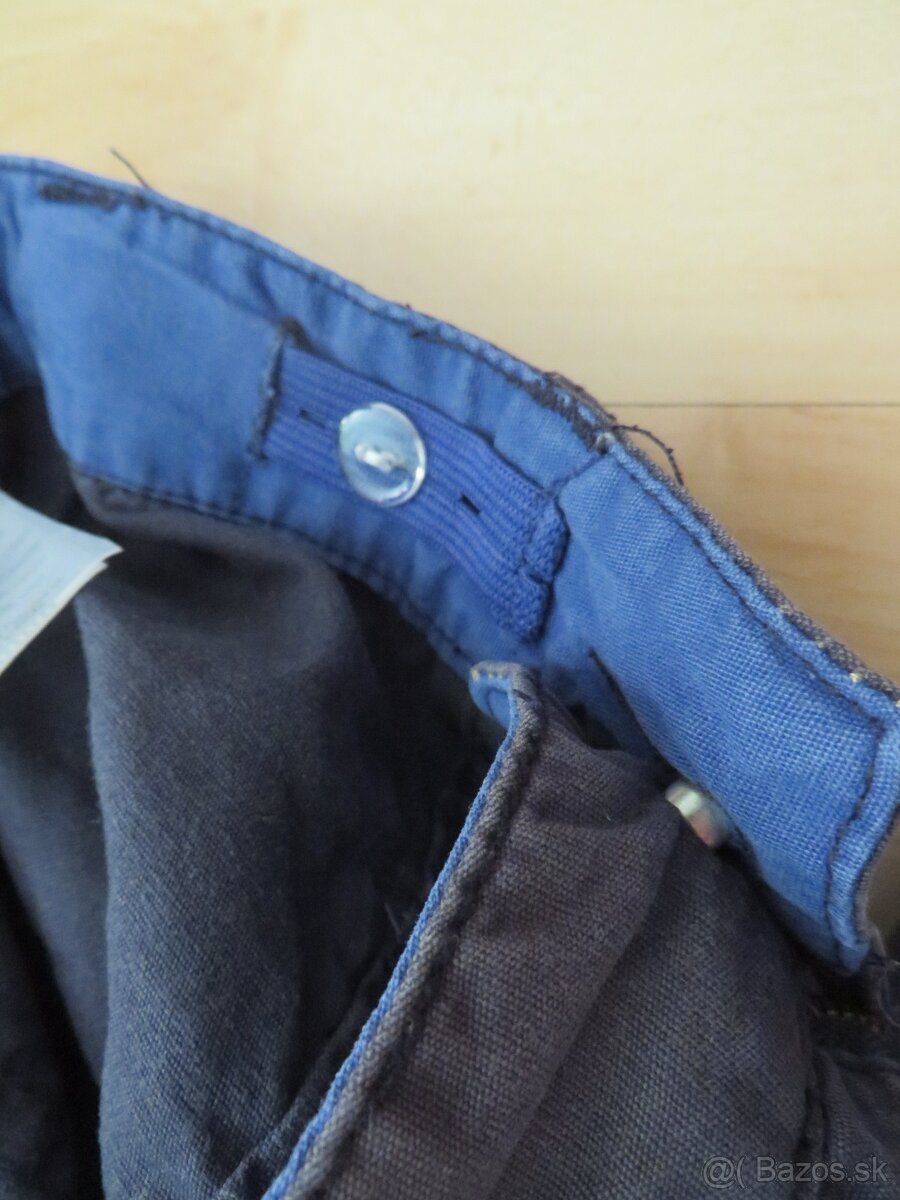2x Chlapčenské kapsáče s regulov. pásom - veľ. 128 - 5