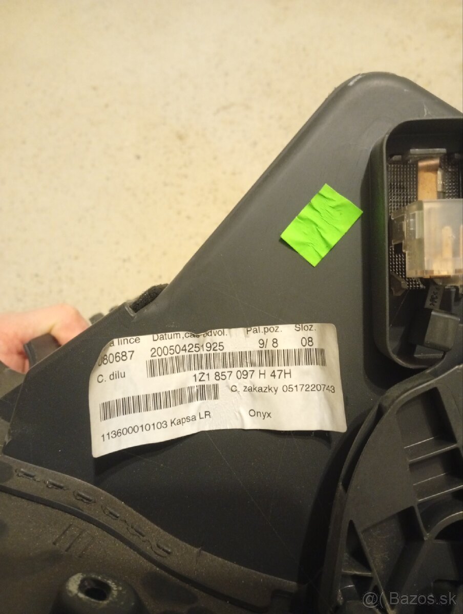 kastlik spolujazdca Škoda Octavia 2 2006 - 5