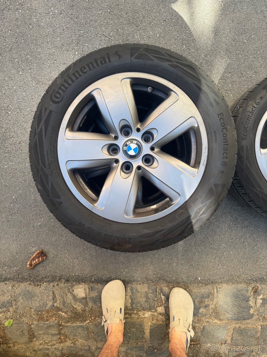Letné disky BMW 517 205/55 R16 4ks s pneumatikami - 5
