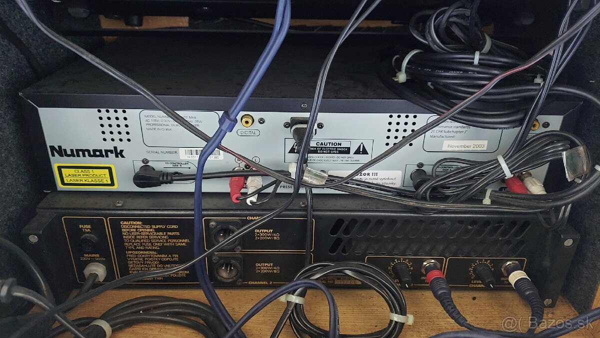 Aparatúra pre väčšie oslavy a ozvučenia. - 5