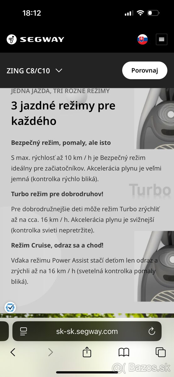 Detská elektrická kolobežka Ninebot - 5