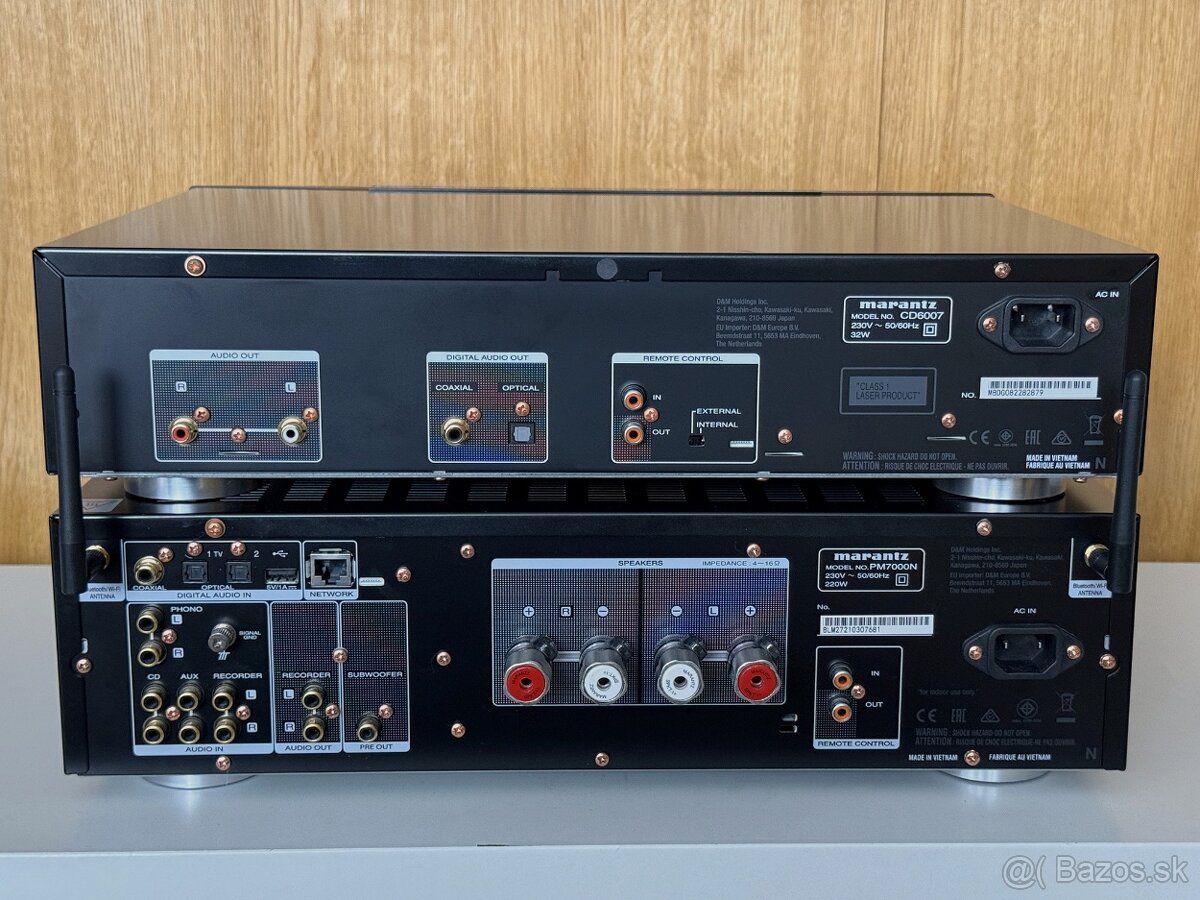 Marantz PM7000N + CD6007 – perfektný stav, komplet balenie - 5