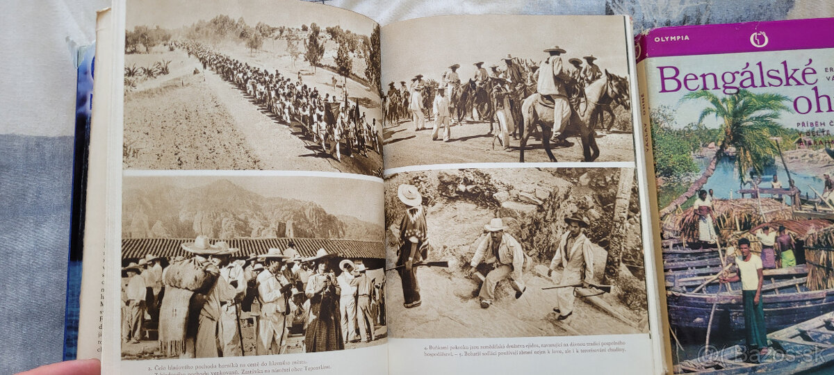 12 x staršie cestopisy - aj Mexiko 1955 - 5