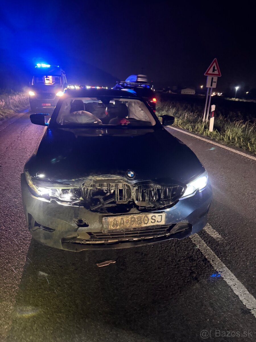 BMW 318d 110 kW, 2021 – PO NEHODE, MOTOR OK - 5