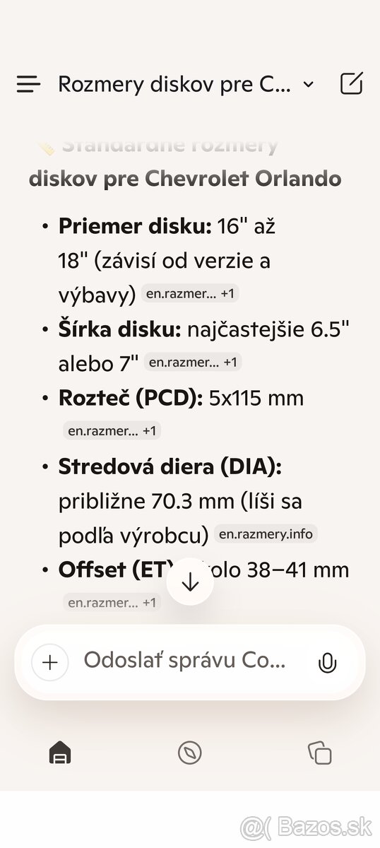 Pneumatiky s diskami Chevrolet - 5