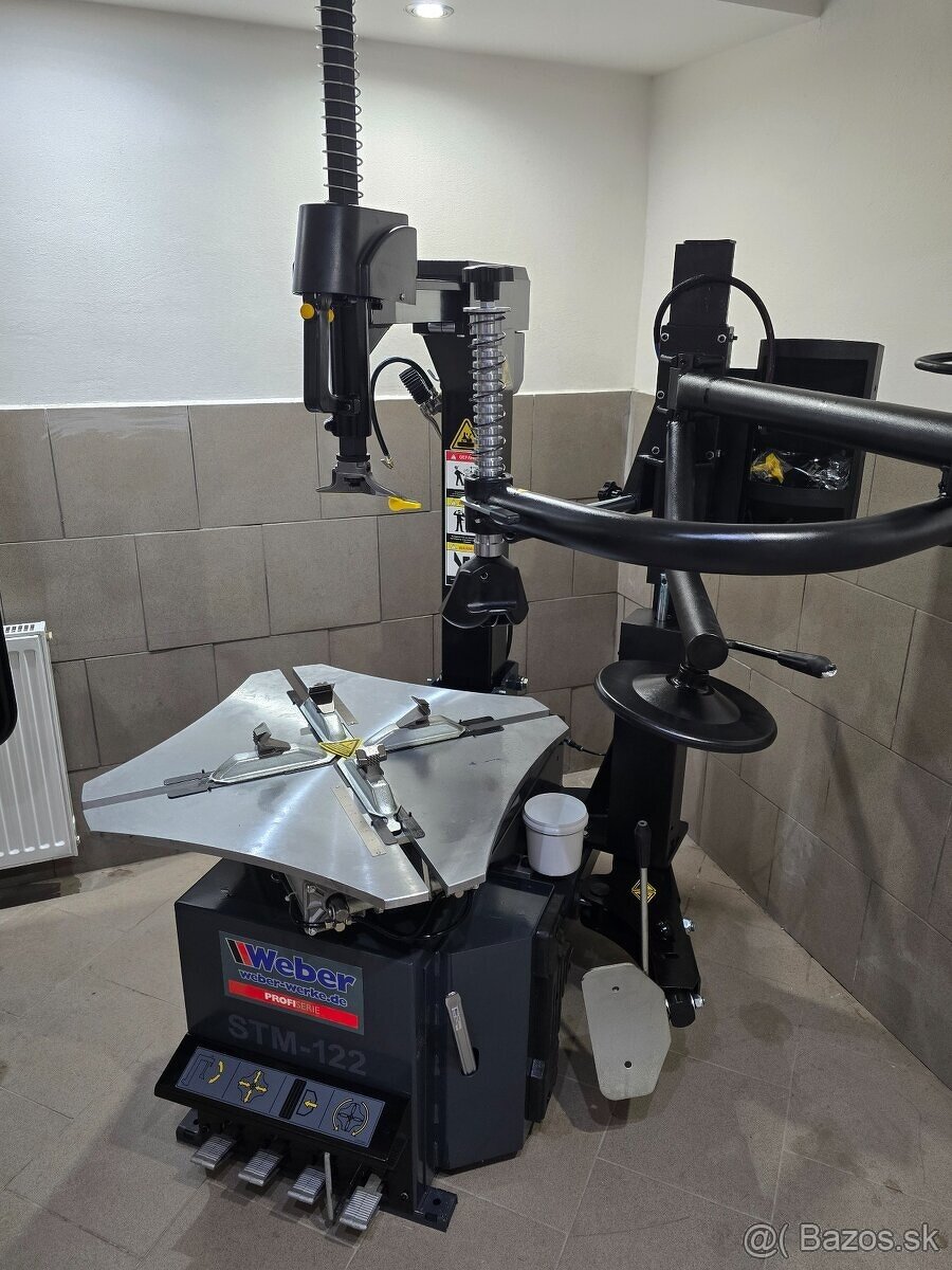 PROFI prezúvačka s ramenom + vyvažovačka WEBER - 5