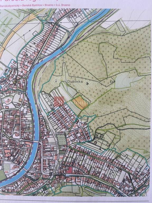 Investičný pozemok: rozloha: 4236 m2, Brusno - krásny výhľad - 5