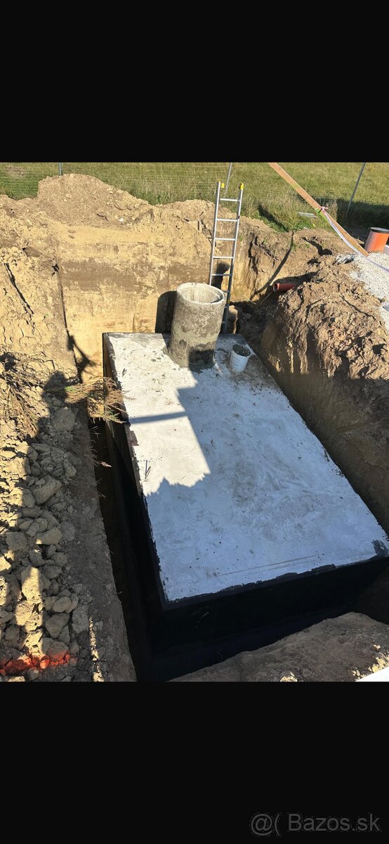 Zumpa betonova 21,5M3   celé Slovensko  - 5