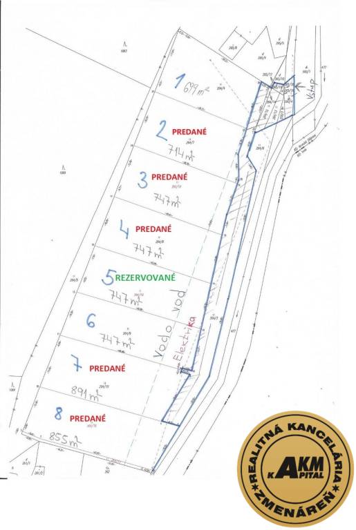 Stavebný pozemok od 699m2 Zvolen Hronská Dúbrava - 5