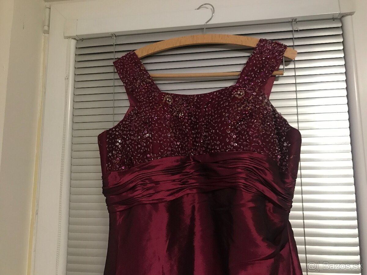 plesové šaty so štólou - 5