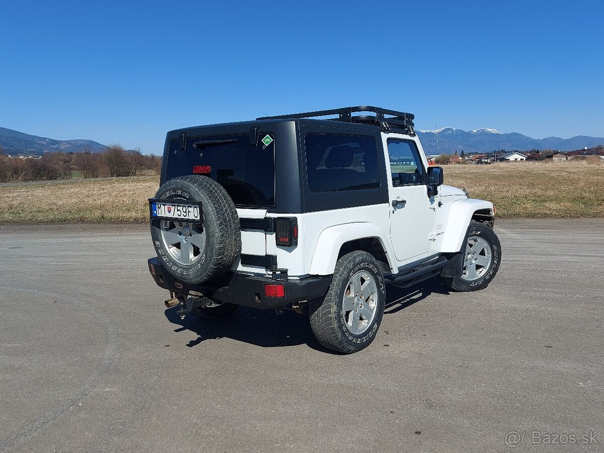 Jeep Wrangler Sahara JK 3,8 benzín V6 LPG, znížená cena