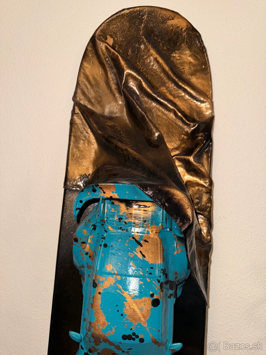 Umelecky obraz Porsche 911 Skate ART 3D - 5